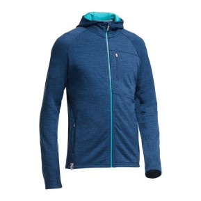 Кофта ICEBREAKER Sierra LS Zip MEN equinox hthr/aegean  XL Фото №1